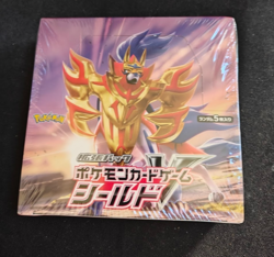 Japanese Shield S1H Pokemon Booster Box - New/Sealed - US Seller - Marnie 068 - Image 2