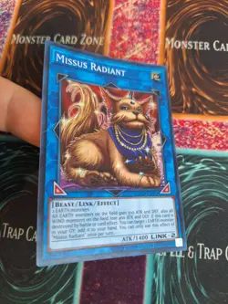Yugioh Missus Radiant COTD-EN052 Super Rare Unlimited Near Mint - Image 2