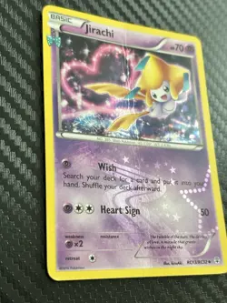 Pokemon Jirachi Basic Holo 70 HP RC13-32 Heart Sign Generations Radiant Collect… - Image 2