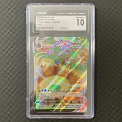 Pokemon Rillaboom VMAX Fusion Strike 023/264 Holo Ultra Rare CGC 10 English 2021 - Image 1