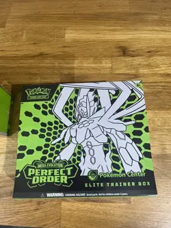 x2 Pokemon: Mega Evolution “Perfect Order” Pokemon Center PKC Elite Trainer Box - Image 3
