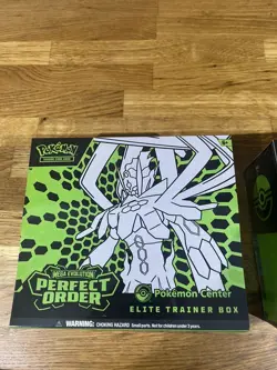 x2 Pokemon: Mega Evolution “Perfect Order” Pokemon Center PKC Elite Trainer Box - Image 4