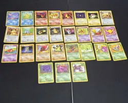 27 Vintage pokemon Lot - WOTC - Team Rocket (2000) - Non Holo - Set Builder - Image 1