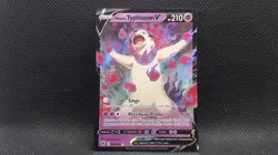 HISUIAN TYPHLOSION V 053/189 HOLO V RARE ASTRAL RADIANCE POKEMON NM - Image 1