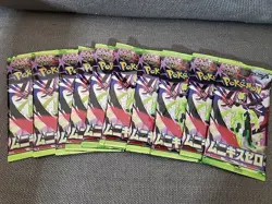 10x MEGA Munikis Zero Nihil Booster Pack Lot Sealed Japanese Pokemon - US SELLER - Image 1