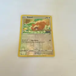 Pokemon Bidoof 059/078 GO Reverse Holo Peelable Ditto 70HP Take Down - Image 1