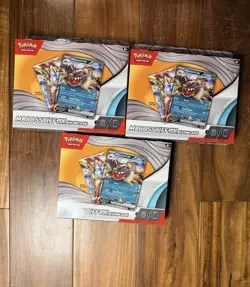 Pokemon TCG Mabosstiff EX Showcase Box Sealed Lot of 3 SIR IR Mega Holo - Image 1