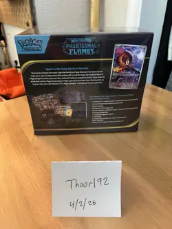 Pokemon TCG Mega Evolution Phantasmal Flames Elite Trainer Box - Image 2