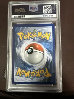 2016 Pokemon XY M Blastoise EX (Full Art) 102/108 Evolutions Holo PSA 8 - Image 2