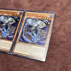 Yugioh Dracotail Faimena 1st Edition JUSH-EN002 Ultra Rare NM x 3 - Image 2