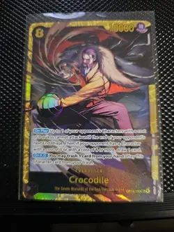 Crocodile OP14-120 (SEC) THE AZURE SEA'S SEVEN English OP-14 Foil - Image 1