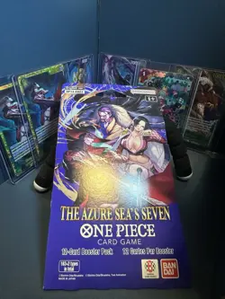 💦BID One Piece Azure Sea’s Seven Sleeved Booster Pack OP-14 SEALED💦 - Image 1