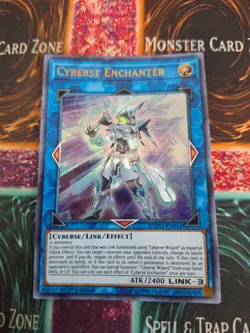 Yugioh Cyberse Enchanter DUPO-EN014 Ultra Rare 1st Edition Near Mint - Image 1