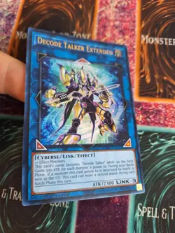 Yugioh Decode Talker Extended DUDE-EN024 Ultra Rare 1st Edition Near Mint - Image 2
