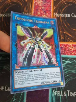 Yugioh Topologic Trisbaena MP19-EN019 Ultra Rare 1st Edition Near Mint - Image 2