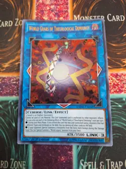 Yugioh World Gears of Theurlogical Demiurgy DANE-EN048 Ultra Rare 1st Edition NM - Image 1
