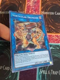 Yugioh Vorticular Drumgon CYHO-EN041 Super Rare 1st Edition Near Mint - Image 2