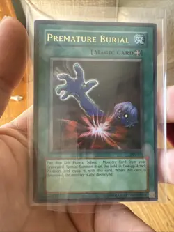 Premature Burial PSV-037 - Ultra Rare - MP Unlimited YuGiOh! TCG - Image 1