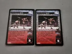 WWE Raw Deal IT'S US vs THEM MATT HARDY ULTIMATE SURVIVOR 2 CARD LOT NWO - Image 1
