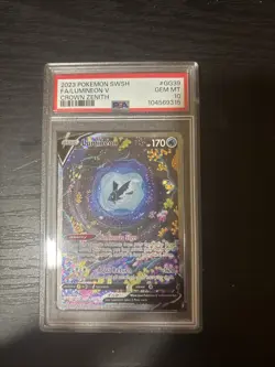 2023 Pokemon SWSH #GG39 Lumineon V Crown Zenith PSA 10 GEM MT Card - Image 1