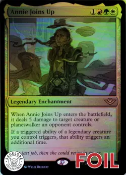 Annie Joins Up - Foil - Outlaws of Thunder Junction - (191) NM - Image 1