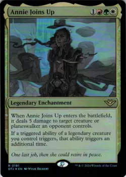 Annie Joins Up - Foil - Outlaws of Thunder Junction - (191) NM - Image 2