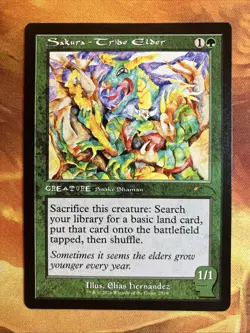 MTG Sakura-Tribe Elder Secret Lair: X Brain Dead: New Earth Mentality!! - Image 1