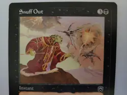 Snuff Out Mercadian Masques MTG 1999 Instant Black Magic the Gathering NM/LP - Image 3