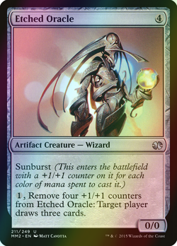 MTG Etched Oracle Foil ** Modern Masters 2015 ** English (NM) - Image 1