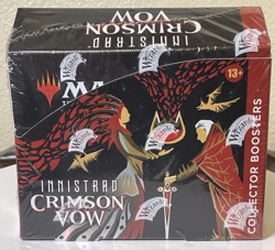 MTG Magic Gathering SEALED Collector Booster Box-Crimson Vow Innistrad-NEW - Image 1