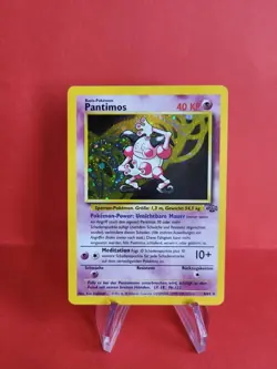 Pokemon Karte/card - Mr. Mime Pantimos 6/64 - Jungle Holo - Swirl Exc-Near Mint - Image 1