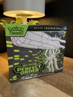 Pokemon ETB Perfect Order Elite Trainer Box Sealed New Mega Evolution Sealed - Image 1