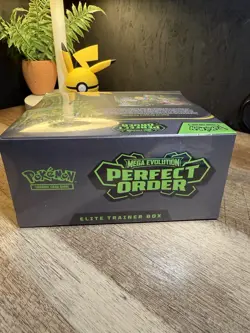 Pokemon ETB Perfect Order Elite Trainer Box Sealed New Mega Evolution Sealed - Image 5