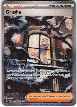 Grusha - 268/193 Pokemon SV02: Paldea Evolved Holo Special Illustration Rare NM - Image 1