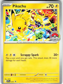 Pikachu - (World Championship 2025) 225 Pokemon SV: Scarlet & Violet Promo Cards - Image 1