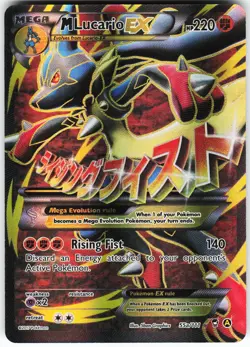 M Lucario EX - 55a/111 055a/111 Pokemon Alternate Art Promos Holo Promo VLP - Image 1