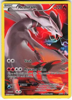 Reshiram (Full Art Promo) XY74 Pokemon XY Promos Holo Promo MP/HP - Image 1