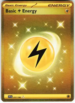 Basic Lightning Energy - 257/198 Pokemon Scarlet & Violet Base Set Holo Hyper NM - Image 1