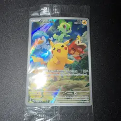 Pokemon TCG Pikachu SVP 027 Paldea Evolved Black Star Promo New Sealed - Image 1