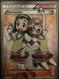 Pokemon Teammates 160/160 Trainer Supporter Holo x2 2015 English Pokemon TCG - Image 1