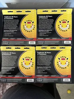 Pokemon Day 2026 Special Edition Promo Booster 4 Boxes English TCG - Image 2
