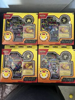 Pokemon Day 2026 Special Edition Promo Booster 4 Boxes English TCG - Image 1