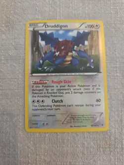 Druddigon Reverse Holo Rare Noble Victories Set 89/101 Pokemon Card (2011) - Image 1
