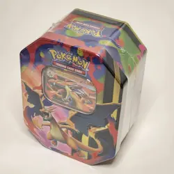 Pokemon TCG: Mega Charizard Y Ex Tin - Factory Sealed - Ready to ship - Image 1