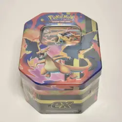 Pokemon TCG: Mega Charizard Y Ex Tin - Factory Sealed - Ready to ship - Image 5