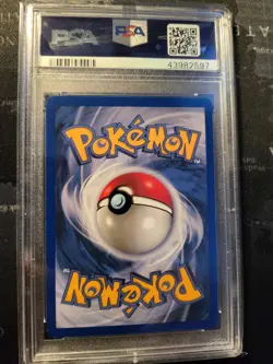 1999 Pokemon Game Ninetales #12 PSA 9 - Image 2