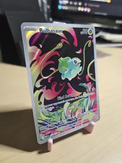 Bulbasaur 133/132 Mega Evolutions Illustration Rare Pokemon TCG English NM - Image 2