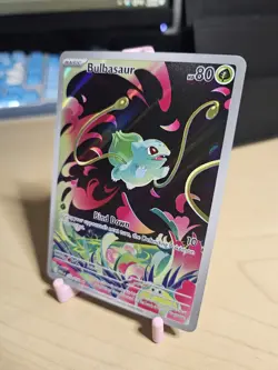 Bulbasaur 133/132 Mega Evolutions Illustration Rare Pokemon TCG English NM - Image 3