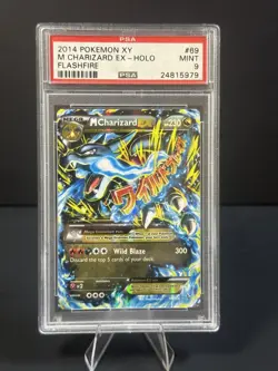 Pokemon M Charizard EX XY Flashfire Holo Rare #69 PSA 9 Mint - Image 1