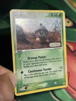 Seedot 61/92 Ex Legend Maker Reverse Holo Stamped Yuka Morii Pokemon SWIRL MP HP - Image 4